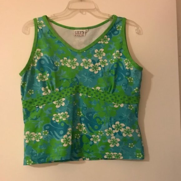 Lily of Beverly Hills Tennis Shirt, Ladies L - Picture 1 of 4
